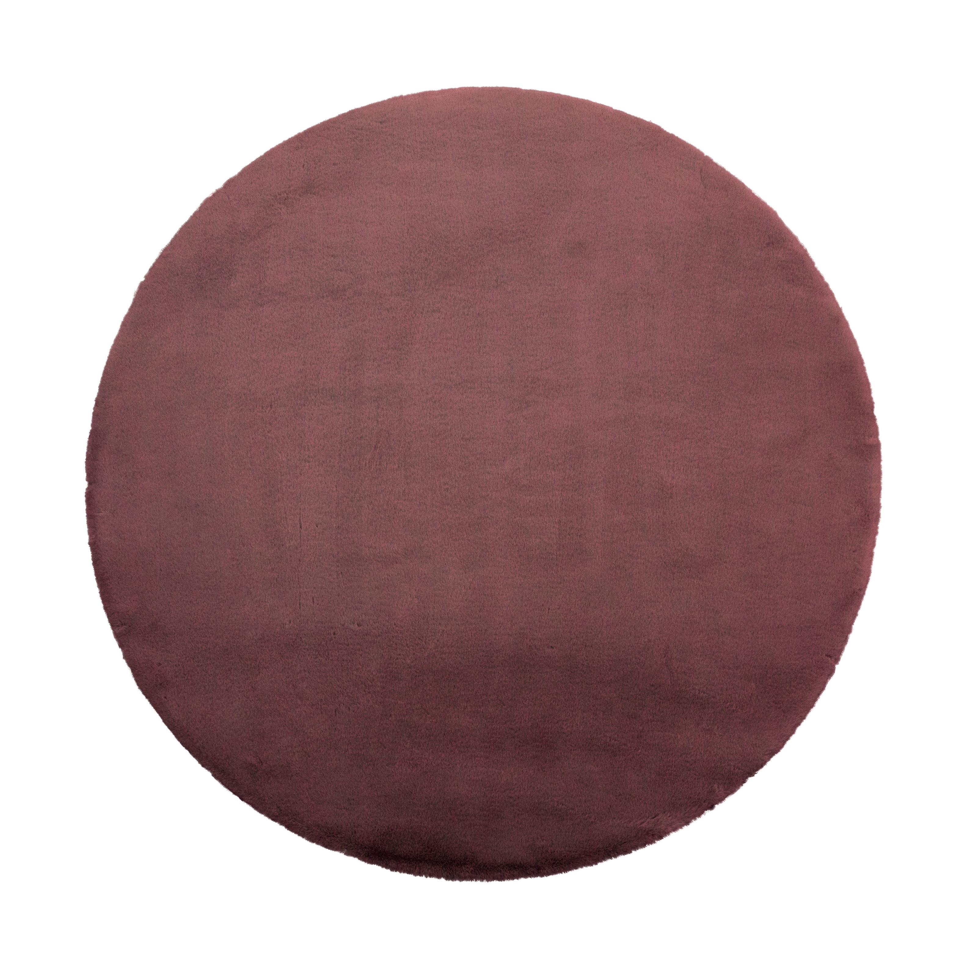 UMĚLÁ KOŽEŠINA CAROLINE 5 - bobulová, Moderní, textil (120cm) - Mömax