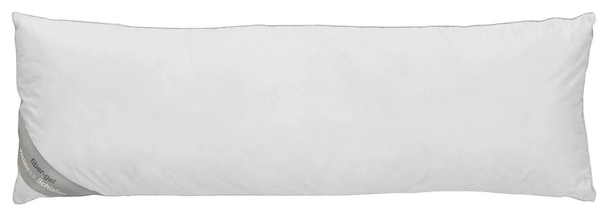 POLŠTÁŘ PRO SPANÍ NA BOKU Wellnes, 40/120 cm - bílá, textil (40/120cm) - Nadana