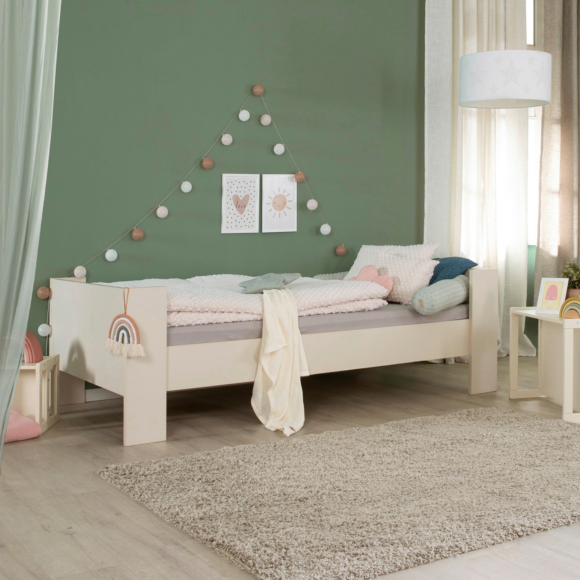 Basisbett Flexi Grow Kashmir 90x200 Cm - Kaschmir, KONVENTIONELL, Holzwerkstoff (90/200cm) - Roba