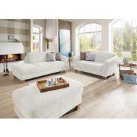 Hocker Gotland creme, 101x45x66 cm - Creme/Naturfarben, KONVENTIONELL, Textil (101/45/66cm) - Sit & More