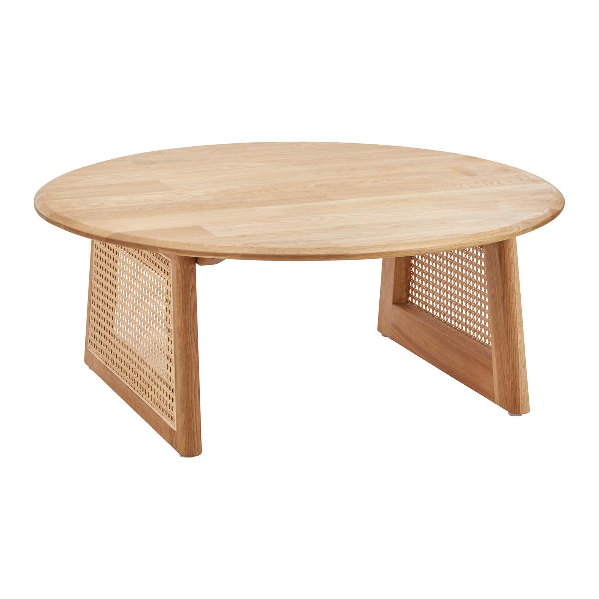 Konferenční stůl masiv Biella přirodní - přírodní barvy, Moderní, dřevo (80/80/30cm) - Bessagi Home