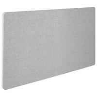 Trennwand Flexmiut D - Hellgrau, Basics, Kunststoff/Textil (120/62/2,5cm) - MID.YOU