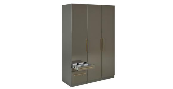 Kleiderschrank Unit 3trg. Normalhöhe - KONVENTIONELL (137/210/58,3cm) - Ondega