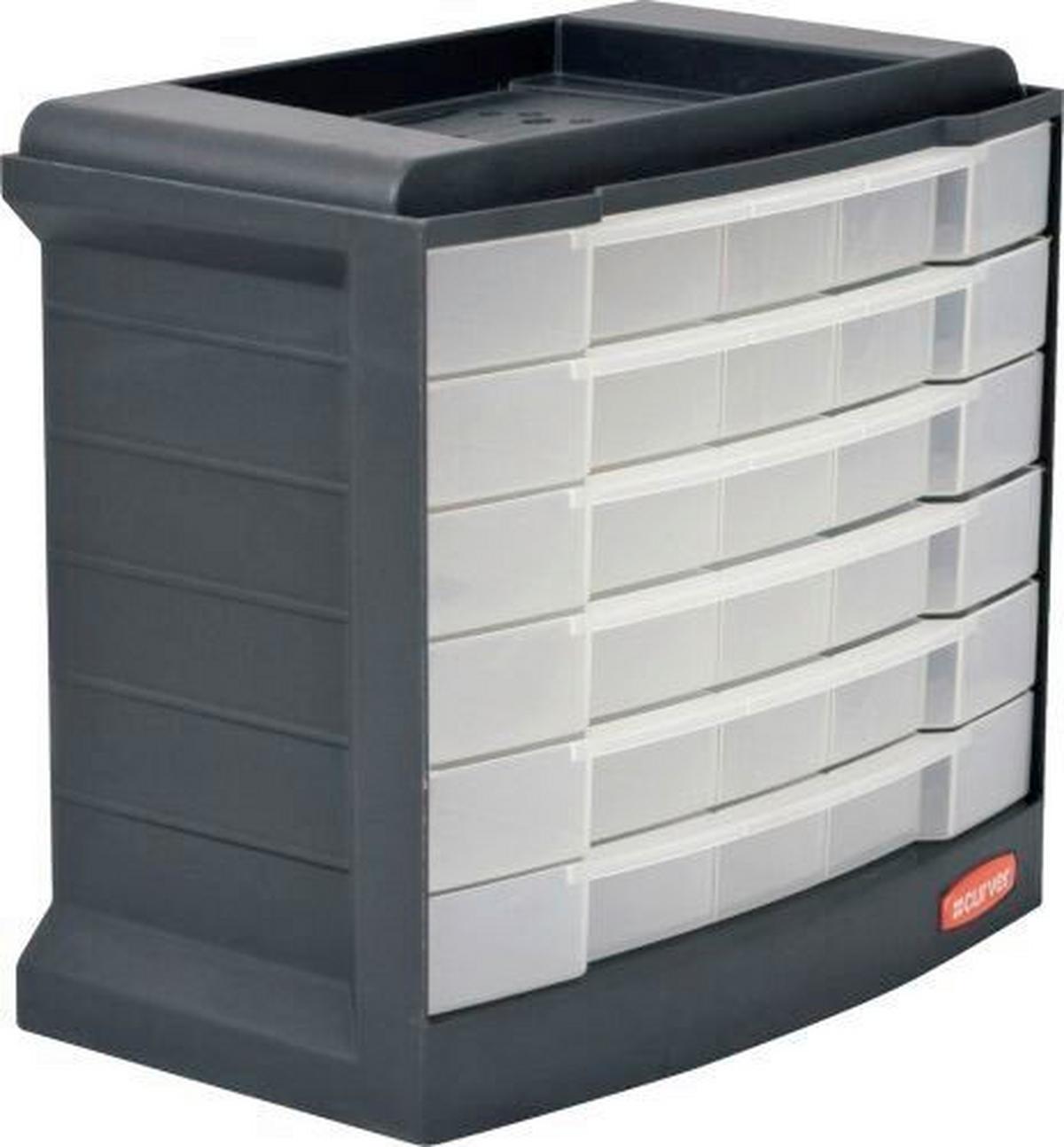 Fiókos Tároló Curver Közepes Fiókos Tároló - műanyag (29/17/27cm)