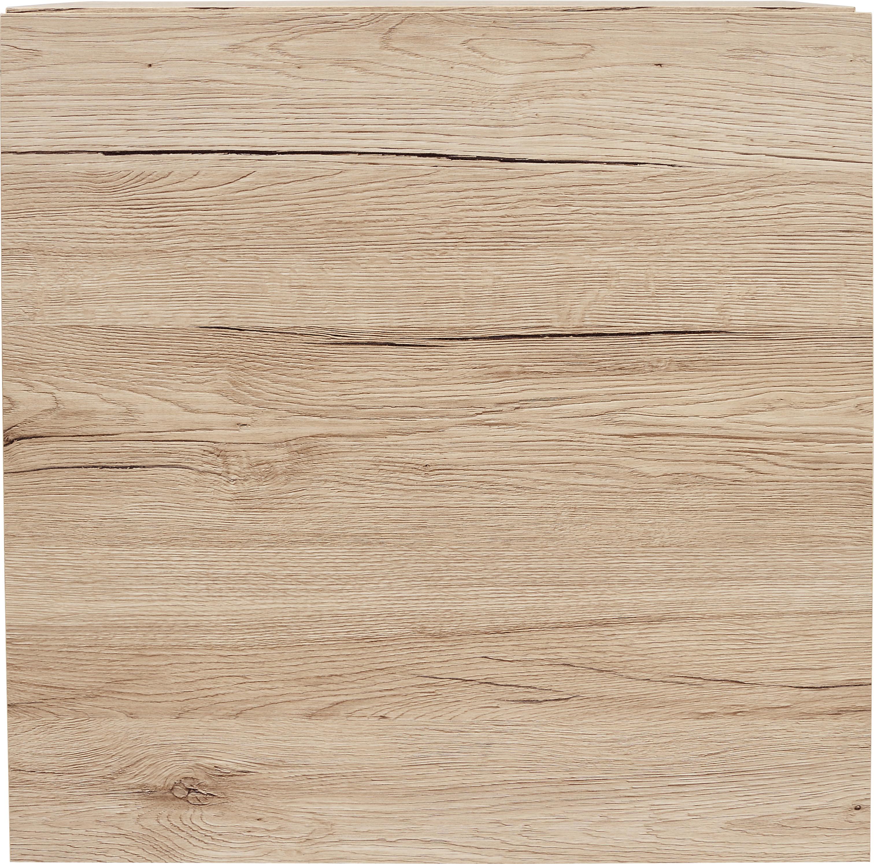 Hängeschrank Geno B: 50 Cm, San Remo Eiche Dekor - Eiche San Remo, MODERN, Holzwerkstoff (50/51/28cm)