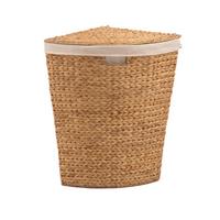 Wäschesammler LxBxH: 52x38x57 cm - Braun, Basics, Naturmaterialien (52/38/57cm)