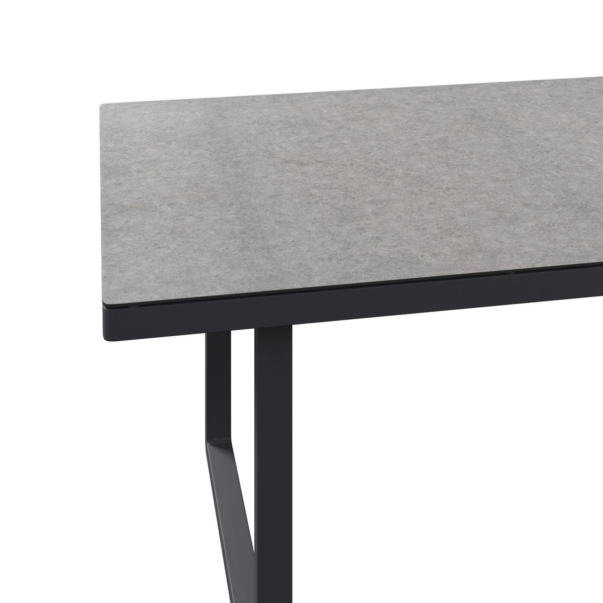 TERASOVÁ SEDACÍ SOUPRAVA CASA BLANCA - světle šedá/přírodní barvy, Moderní, kov/textil