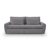 Canapea Extensibila Mevi Anthrazit B: 240 Cm - Anthrazit, MODERN (240/72-90/120cm) - Premium Living