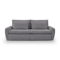Canapea Extensibila Mevi Anthrazit B: 240 Cm - Anthrazit, MODERN (240/72-90/120cm) - Premium Living