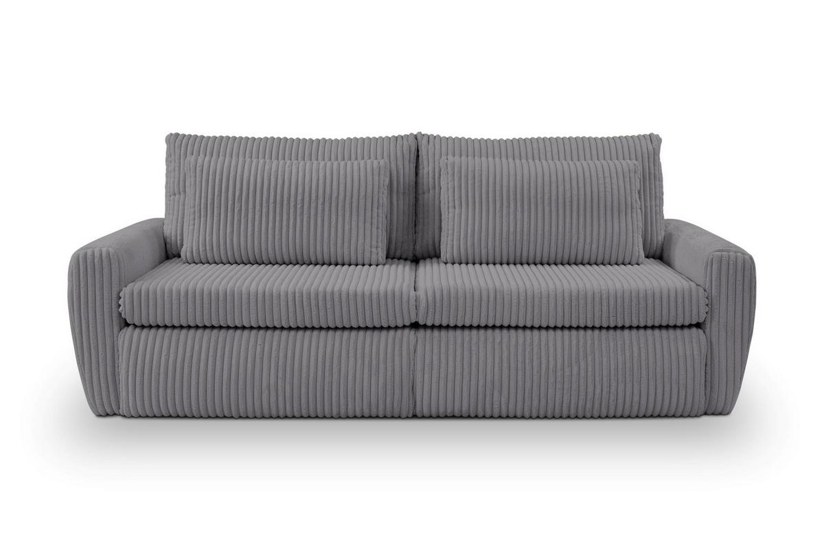 Canapea Extensibila Mevi Anthrazit B: 240 Cm - Anthrazit, MODERN (240/72-90/120cm) - Premium Living