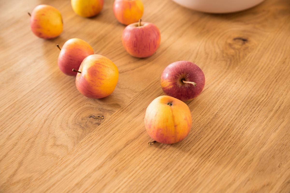 Esstisch Arezzo Wildeiche/anthrazit B: 100 Cm - Wildeiche/Anthrazit, Design, Holz/Holzwerkstoff (180/100/77cm) - MID.YOU