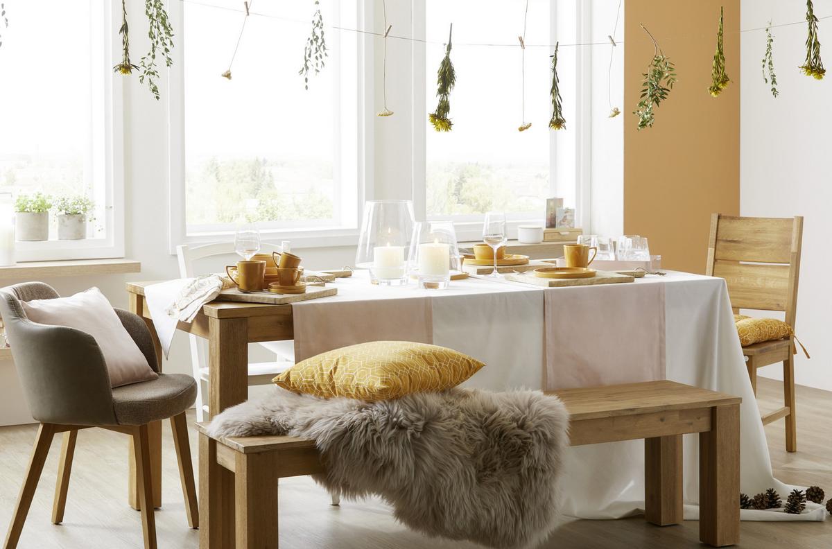 OVČÍ KOŽEŠINA Jenny, 90-105/60cm, béžová - béžová, textil (60/90-105cm) - Modern Living