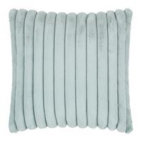 KOŽEŠINOVÝ POLŠTÁŘ MAUDI - modrá, Konvenční, textil (45/45cm) - Mömax