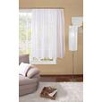 Store Transparent One BxL: 300x175 cm - Weiß, KONVENTIONELL, Textil (300/175cm) - Ondega