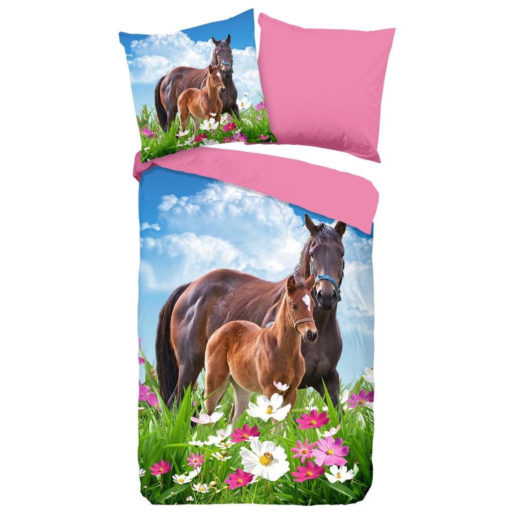 Jugendbettwäsche Dora Multicolor 135x200 Cm