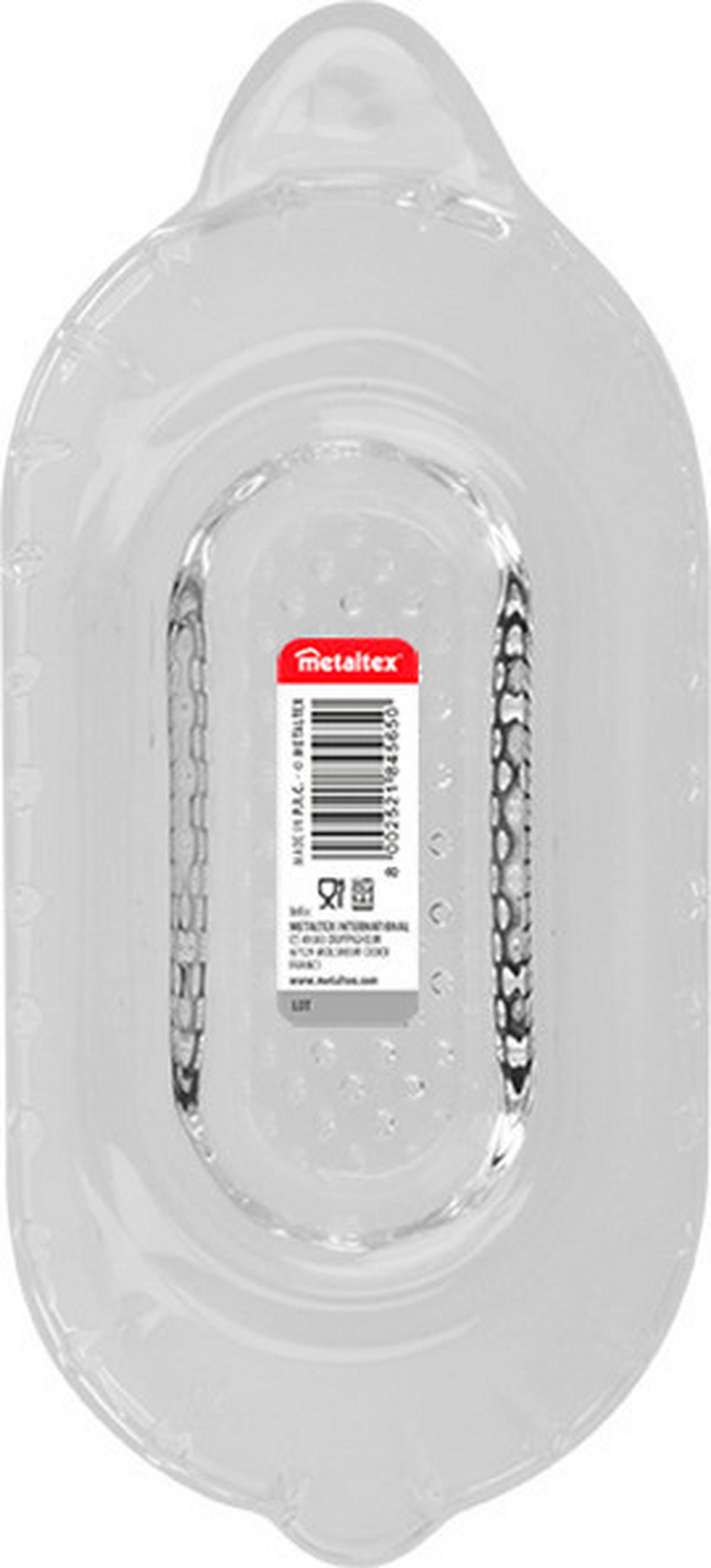 Almareszelő Üveg - fehér, Üveg (20,9/9,5/3,5cm) - Metaltex