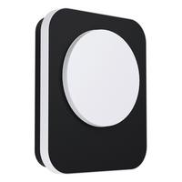 AUSSENWANDLEUCHTE 99583 MADRIZ - Schwarz/Weiß, Basics, Kunststoff/Metall (23/19/4cm) - Eglo