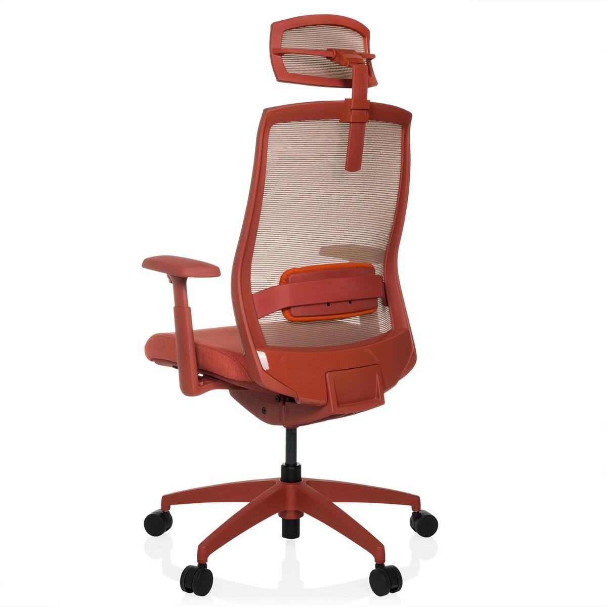 Kopfstütze Rot B: 29 cm - Rot, MODERN, Kunststoff/Textil (29/15-30/12cm) - MID.YOU