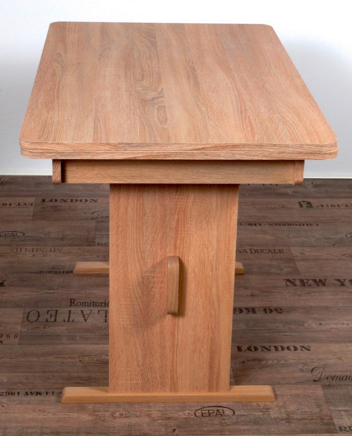 Esstisch Markus Eiche B: 105 Cm - Sonoma Eiche, KONVENTIONELL, Holzwerkstoff (105/75/68cm) - MID.YOU