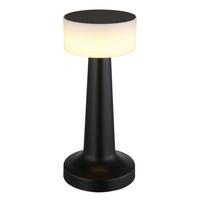 Akku-Tischleuchte 58447S - Schwarz/Weiß, Basics, Kunststoff (9,5/21,5cm) - Globo