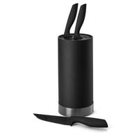 MESSERBLOCK EW-MB-0399 - Schwarz, Basics, Kunststoff (11/22cm) - Echtwerk