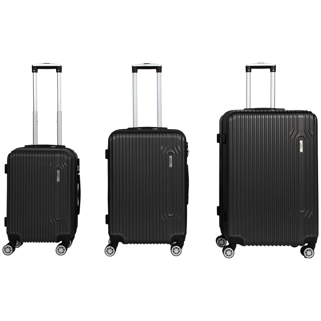 Reisekoffer Set 3--Teilig. Palermo 4 Rollen Hartschale