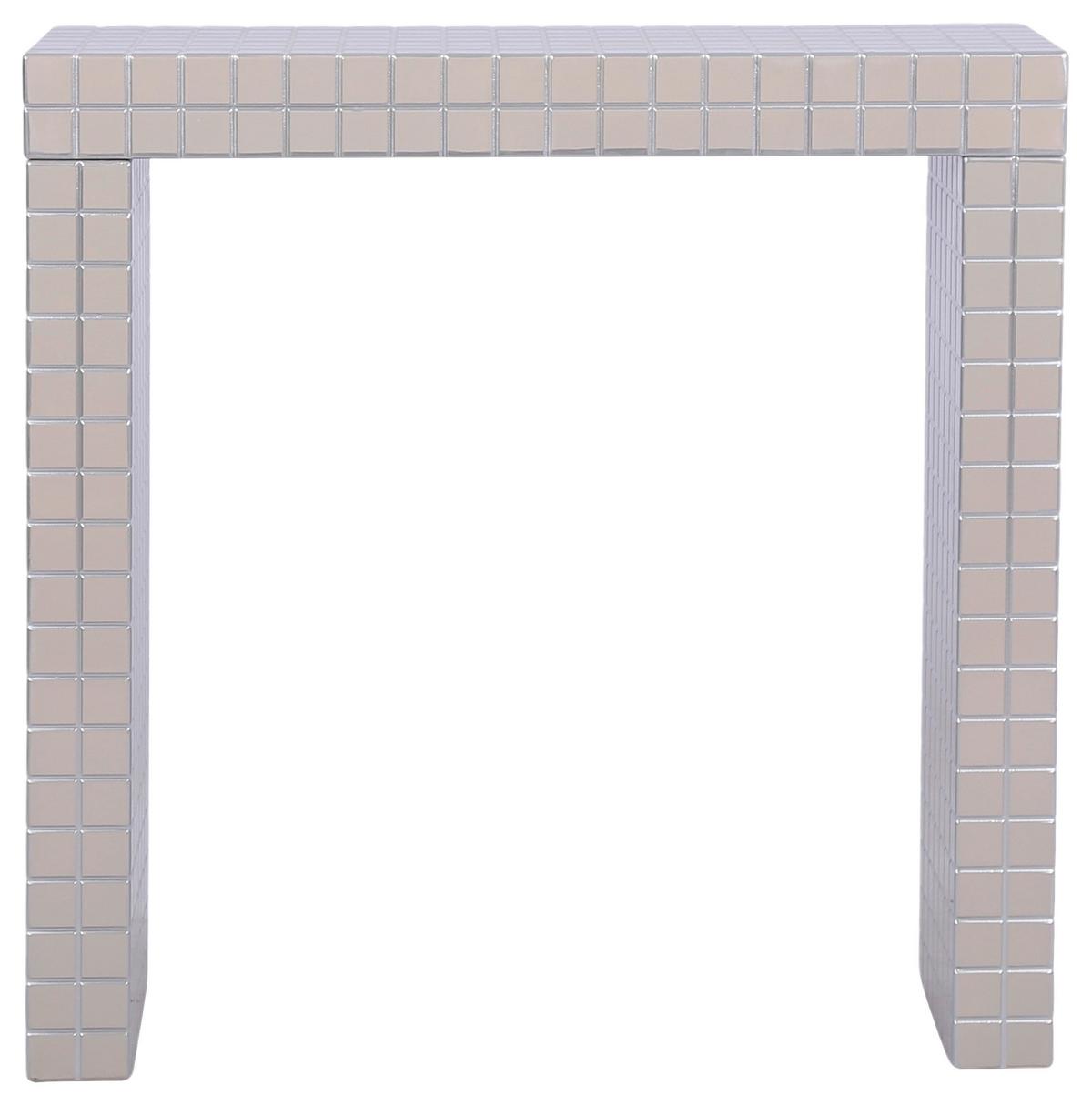 KONZOLA LUISA -TREND- - kašmírová, Modern, kompozitné drevo (80/28/80cm) - Mömax