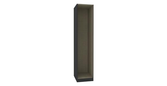 Offener Kleiderschrank 273 cm Unit Anthrazit - Anthrazit, MODERN, Holzwerkstoff (273,4/210/227,8cm) - Ondega