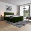 Boxspringbett Porto 180x200 cm Grün - Grün, MODERN, Holz/Kunststoff (180/200cm) - MID.YOU