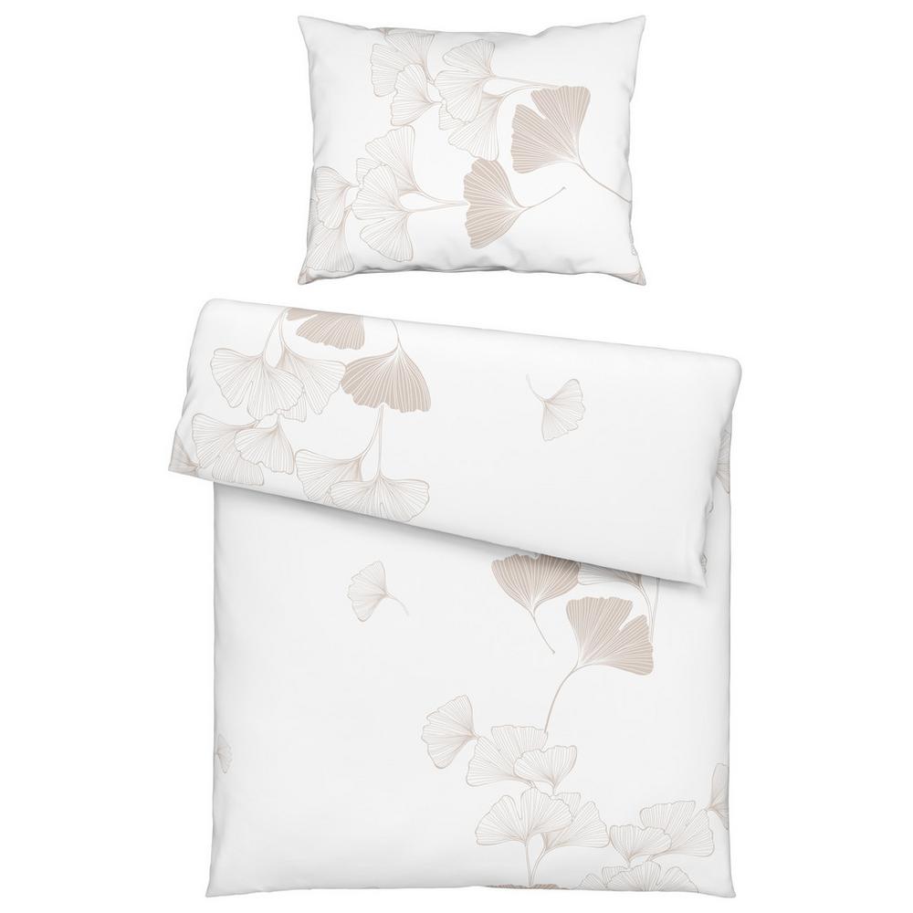 Posteľná Bielizeň Gingko, 140/200cm, Ružová