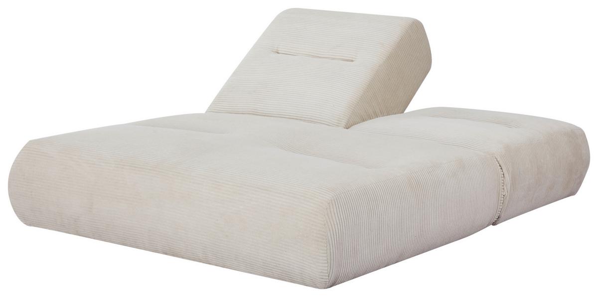 Schlafsofa Luna Beige B: 159 Cm - Beige, Design, Textil (159/88/160cm) - Livetastic