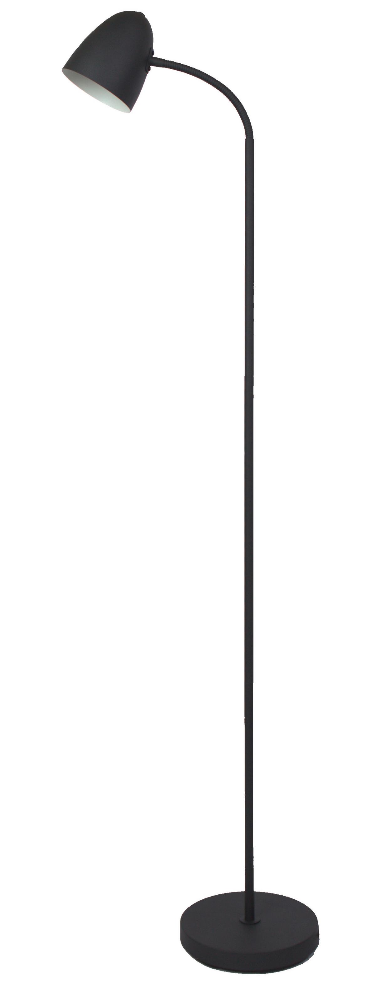 Stehleuchte 40870108 Jason - Schwarz, Design, Metall (20/37/140cm) - Globo