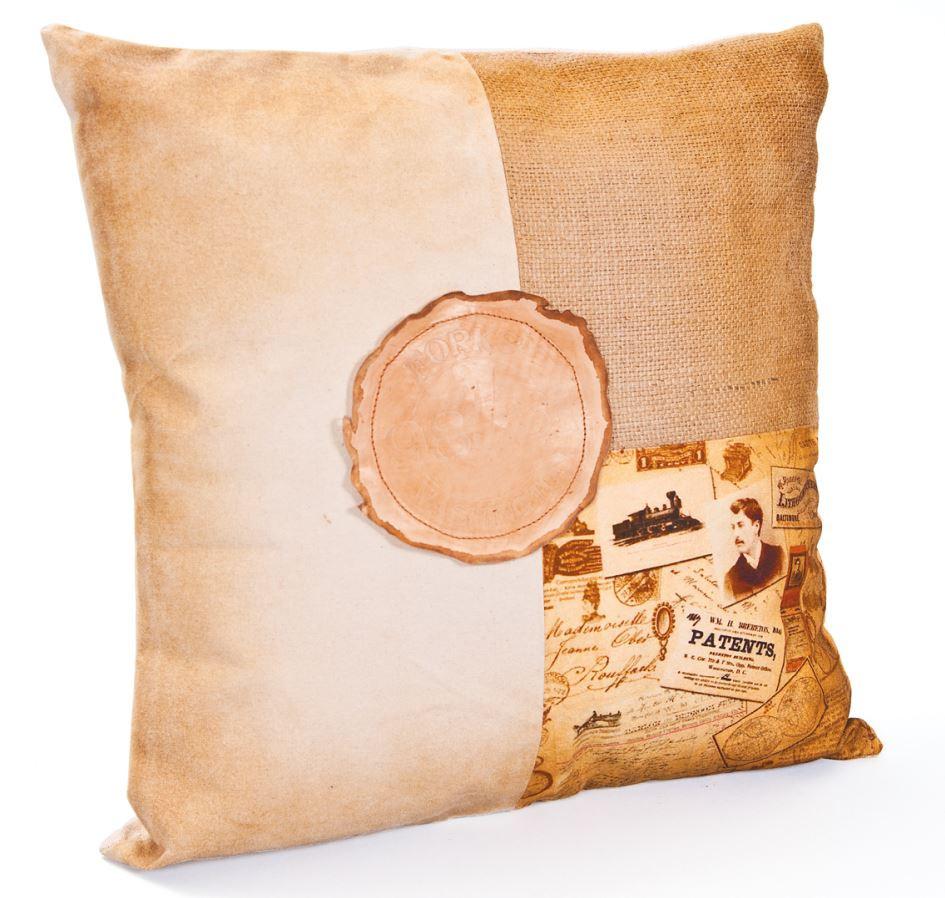 Zierkissen Katla - Beige/Braun, Design, Textil (45/45/12cm) - Livetastic