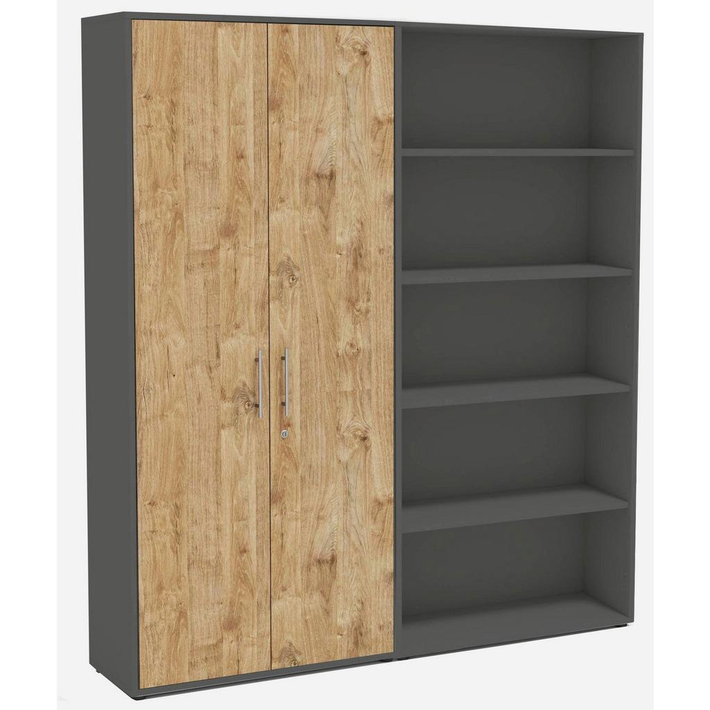 AKTENSCHRANK OFFICE EDITION - SW SET 1 HOCH