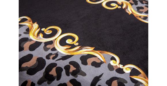 Zierkissen Gianni - Goldfarben/Schwarz, ROMANTIK / LANDHAUS, Textil (45/45cm) - James Wood