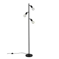 STOJACIA LAMPA STEFAN - čierna, Basics, kov/plast (22/160cm) - Mömax