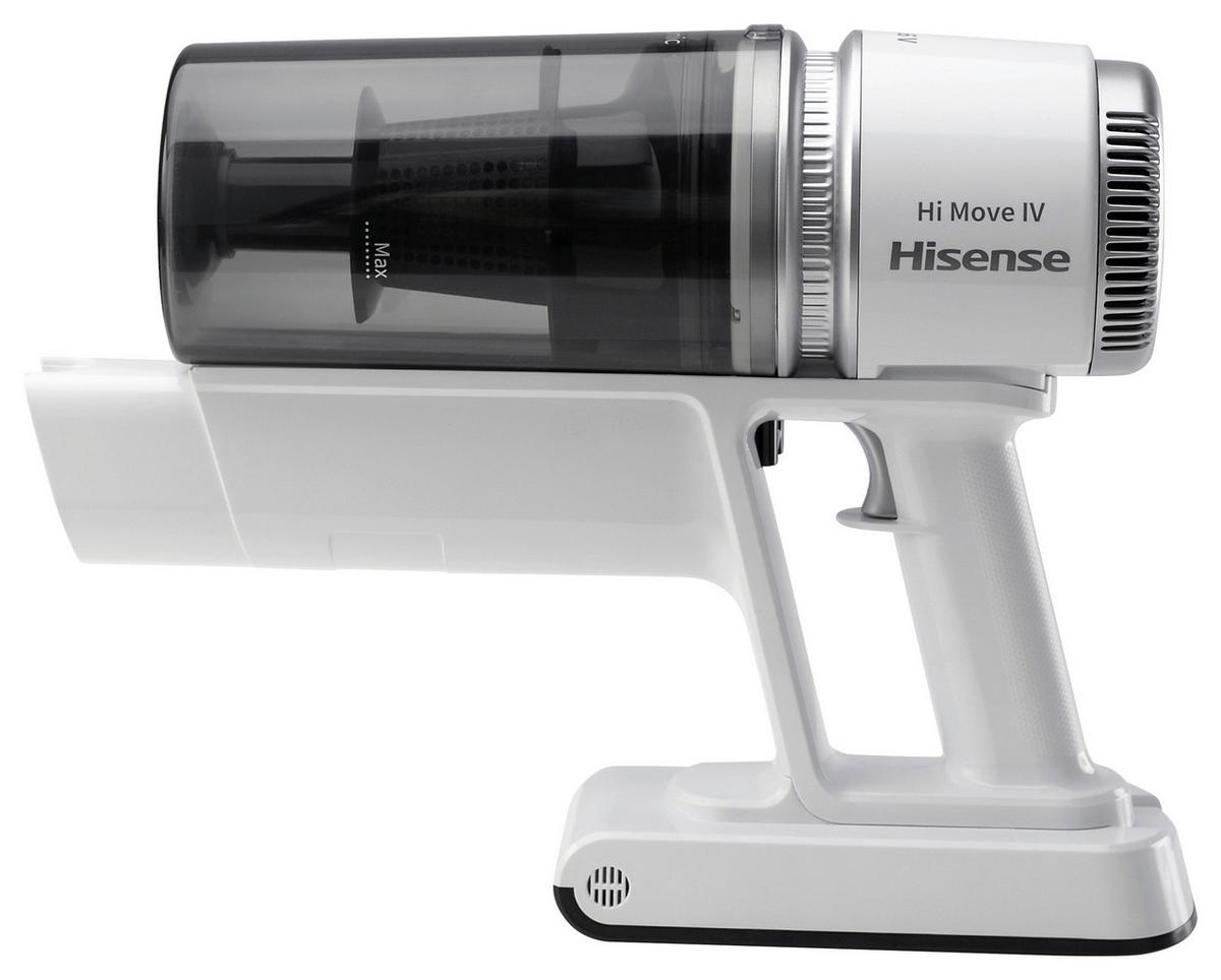 Akku-Handstaubsauger Weiß, 110w, 0,5 Liter - Weiß, Basics, Kunststoff/Metall (25/111,2/25,5cm) - Hisense