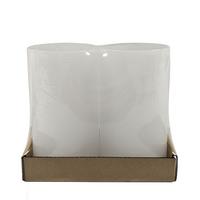 Tömbgyertya Sophie - fehér, Konventionell, természetes anyagok (6,8/12cm) - Ondega