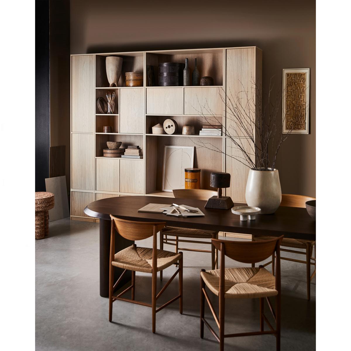 ESSTISCH Ellips Walnussfarben L: 240cm - Walnussfarben, MODERN, Holz (240/90/75cm) - Livetastic