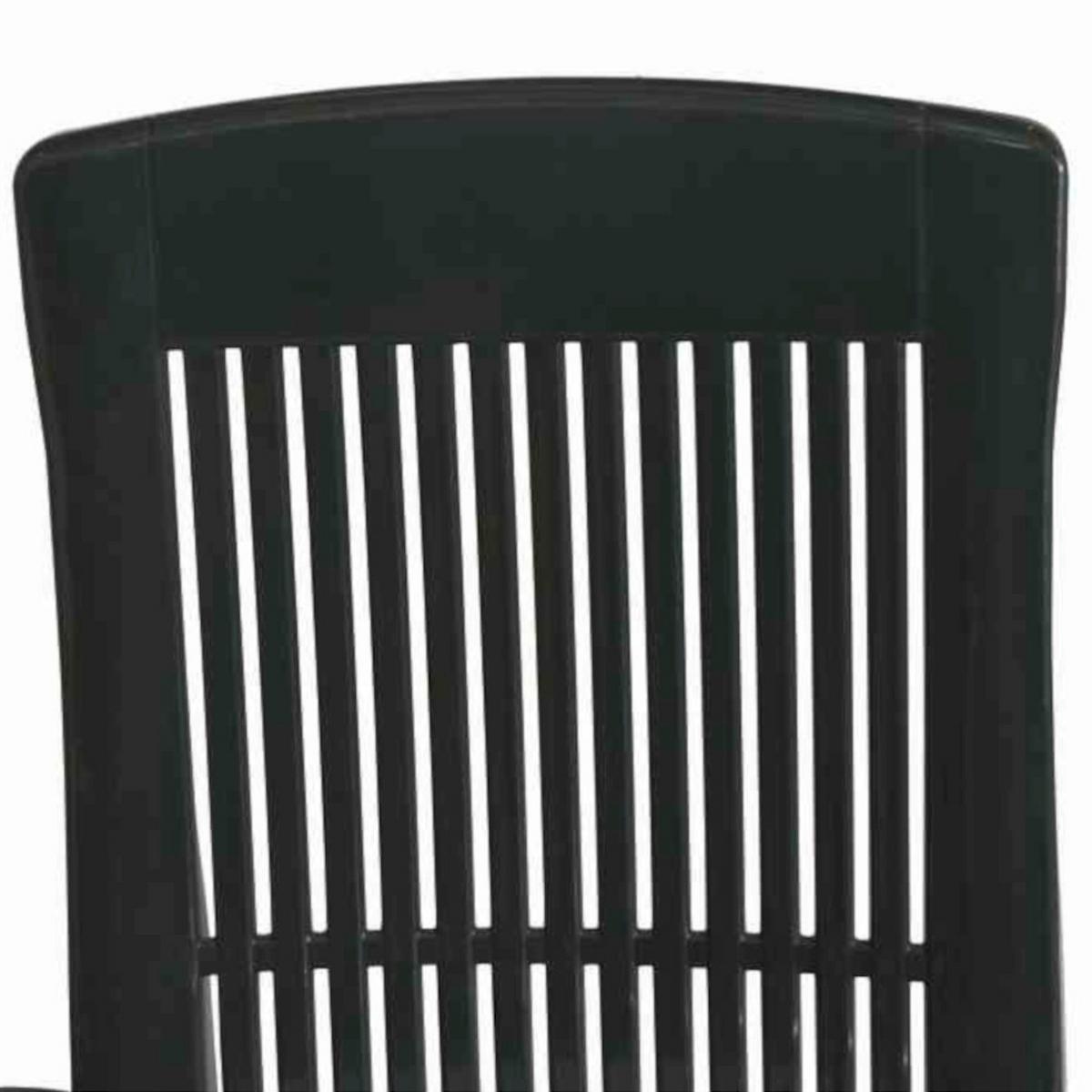 Gartenstuhl-set Tampa+auflagen Set - Anthrazit/Terracotta, MODERN, Kunststoff/Textil (44/111/50cm) - Gardenson