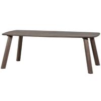 Esstisch Jouw Unieke Dunkelbraun L: 220 cm - Dunkelbraun, Design, Holz (220/100/74cm) - Livetastic