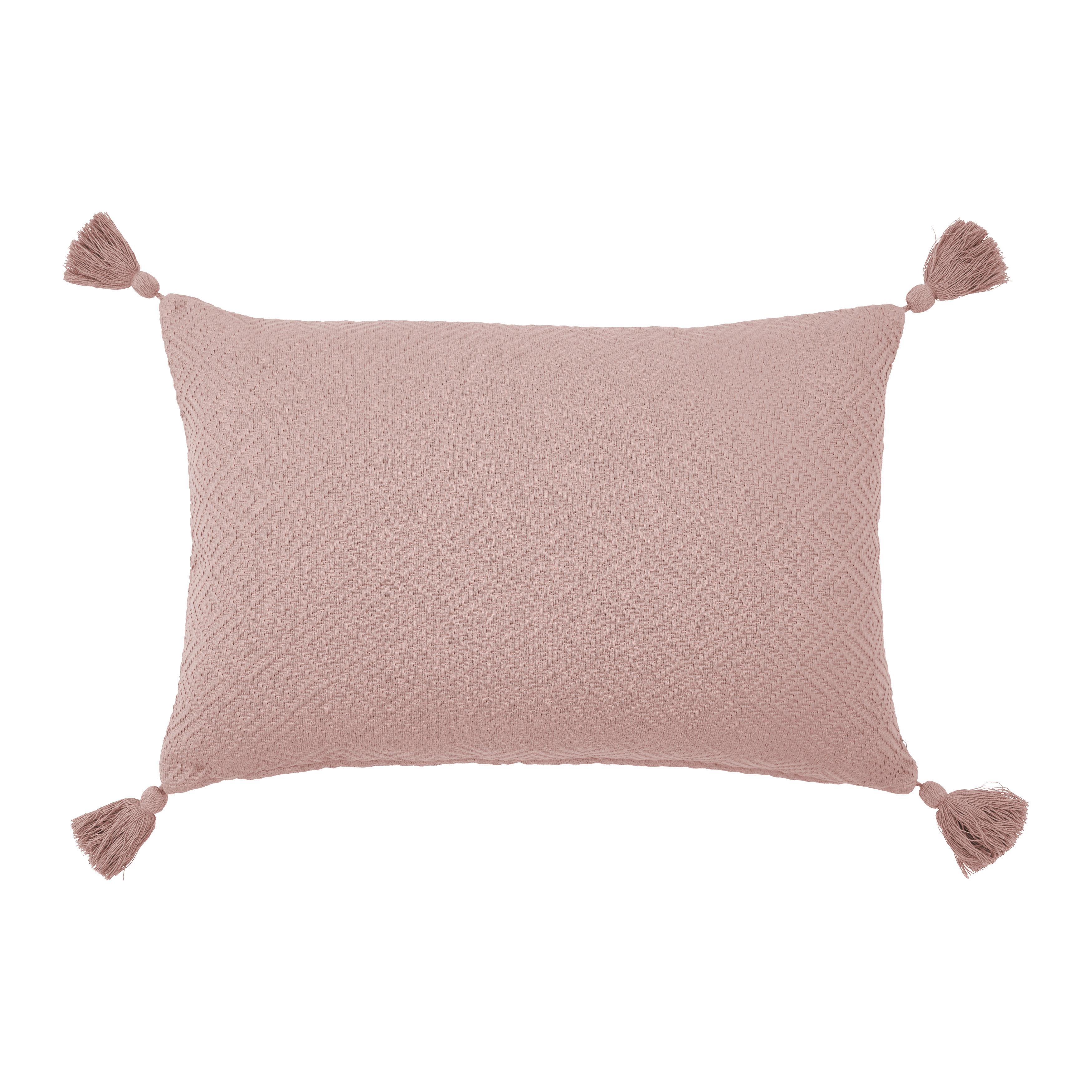 Dekorační polštář Frieda, 40/60cm, hnědofialová - světle fialová, Moderní, textil (40/60cm) - Modern Living