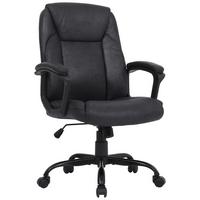 Chefsessel Paul - Schwarz, MODERN, Holz/Kunststoff (62/105/69cm)