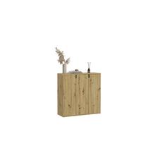 Schuhschrank Projekt X Eiche Artisan B: 91 Cm - Eiche Artisan, KONVENTIONELL, Holzwerkstoff (91/99/34cm) - MID.YOU