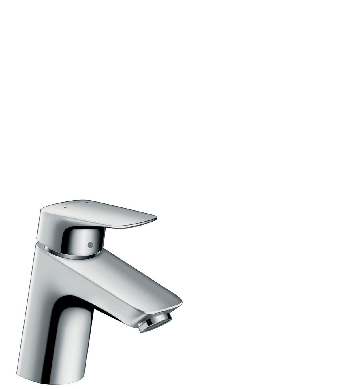 Waschtischarmatur Hg Logis 70 Chrom H: 13,8 Cm - Chromfarben, Basics (4,6/13,8/16cm) - Hansgrohe