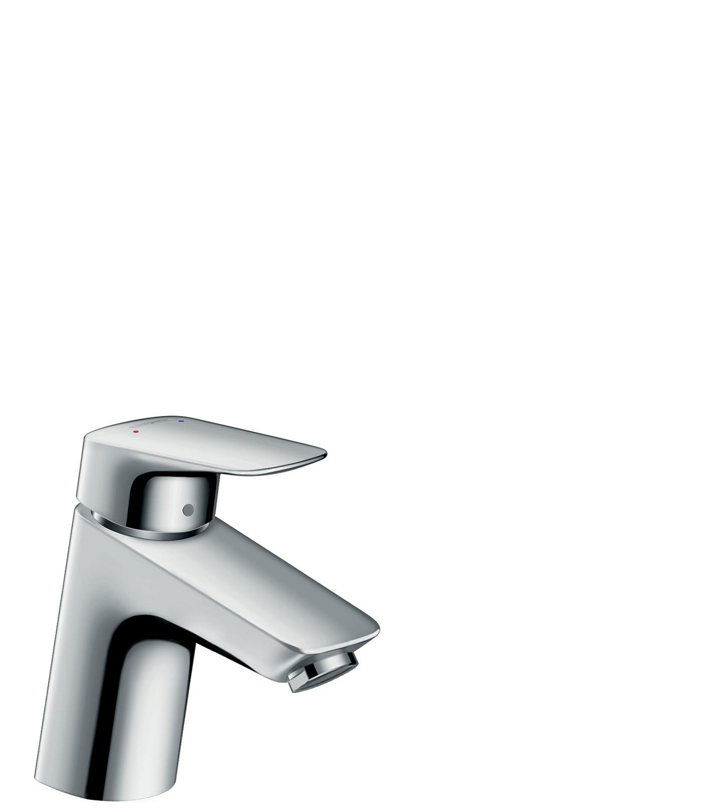 Waschtischarmatur Hg Logis 70 Chrom H: 13,8 cm