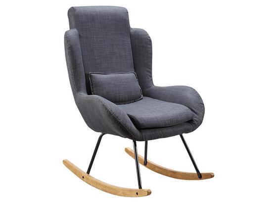 Schaukelsessel Rocky B: ca. 75 cm Anthrazit - Eichefarben/Anthrazit, Design, Textil (75/110/88,5cm) - Livetastic Schaukelsessel Rocky B: ca. 75 cm Anthrazit - Eichefarben/Anthrazit, Design, Textil (75/110/88,5cm) - Livetastic