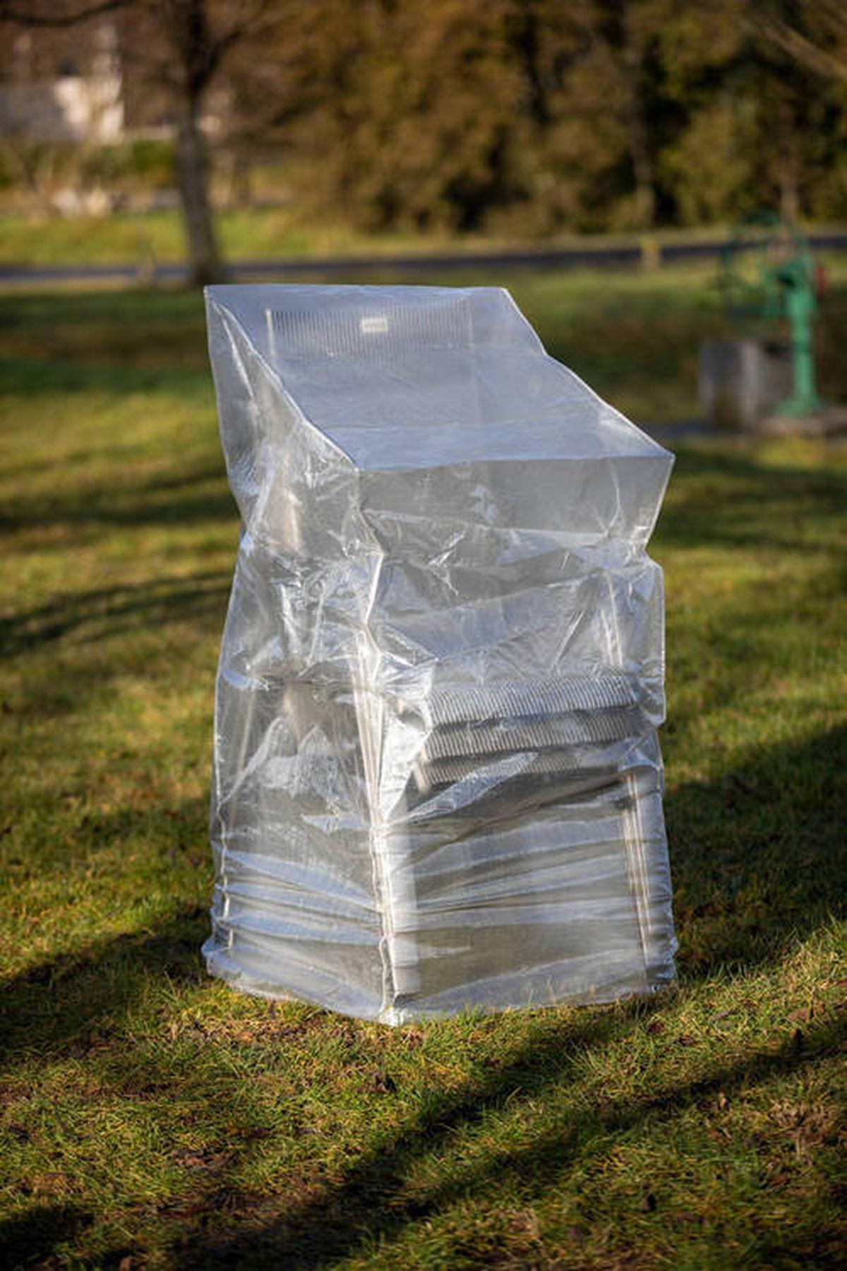 OCHRANNÝ OBAL SCHUTZHÜLLE FÜR STAPELSESSEL - priehľadné, Basics, plast (150/66/66cm) - Mömax