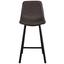 Barhocker Erich - Schwarz/Grau, MODERN, Textil/Metall (48/105/55cm) Barhocker Erich - Schwarz/Grau, MODERN, Textil/Metall (48/105/55cm)