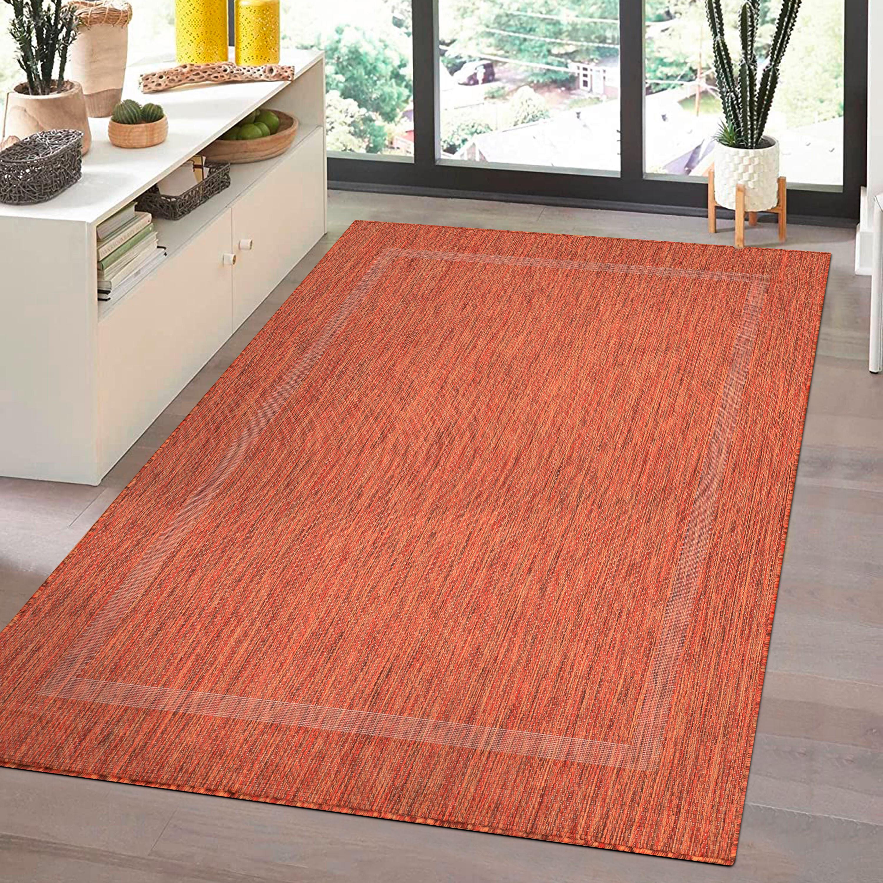 Flachwebteppich Relax - Kupferfarben, Basics, Textil (120/170cm) - Novel